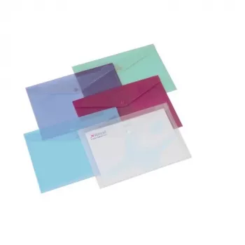 Rexel Popper Wallet A4 Assorted (6), A4, Polypropylene (PP), Multicolour, 150 sheets, 335 mm, 235 mm