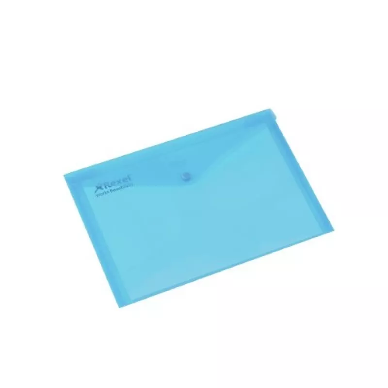 Rexel Popper Wallet A4 niebieska (5), A4, polipropylen (PP), niebieska, 150 arkuszy, 335 mm, 235 mm