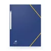 ELBA Boston Corner Elastic Folder, A4, Assorted, Card 0.5mm, z zakładką do etykietowania - 10 sztuk (120515.20)