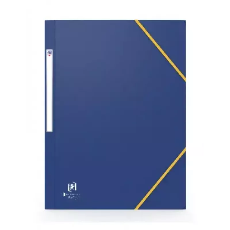 ELBA Boston Corner Elastic Folder, A4, Assorted, Card 0.5mm, z zakładką do etykietowania - 10 sztuk (120515.20)
