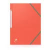 ELBA Boston Corner Elastic Folder, A4, Assorted, Card 0.5mm, z zakładką do etykietowania - 10 sztuk (120515.20)