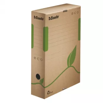 Esselte Archiving Box Eco FSC® 80 mm, brązowy, zielony, A4, 120 g, 80 x 327 x 233 mm