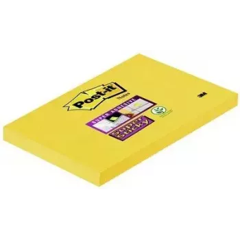 Karteczka samoprzylepna Post-It Papier Prostokątna Żółta 90 arkuszy Samoprzylepna 3M