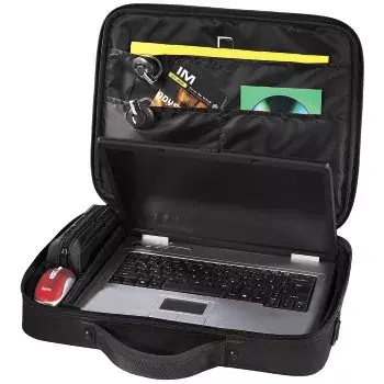 Hama 00101219 torba na laptopa 43,9 cm (17,3 cala) Aktówka Czarna