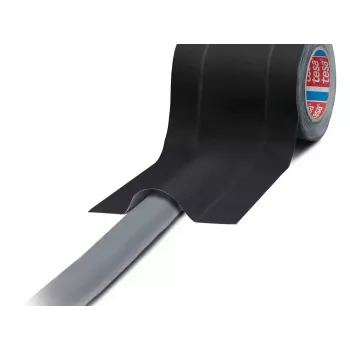Taśma TESA 4611 czarna 25 m kauczukowa