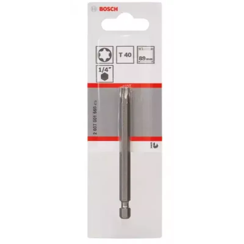 Końcówka wkrętakowa Bosch 2607001660 T40 extra twarda 89 mm 1 szt.