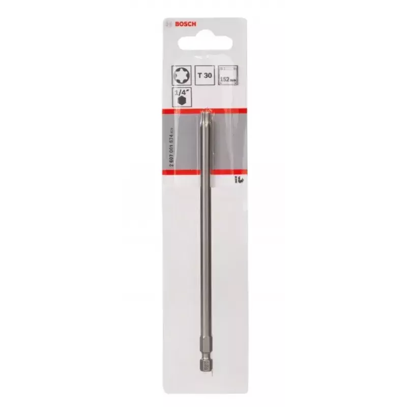 Końcówka wkrętakowa Bosch Extra twarda T30 152 mm