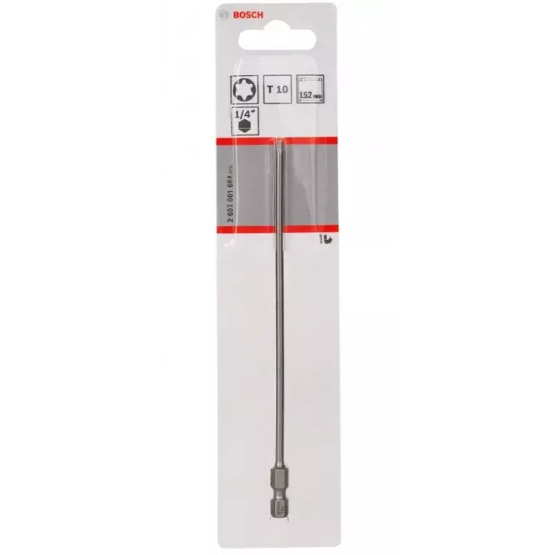 Końcówka wkrętakowa Bosch Extra twarda T10 152 mm