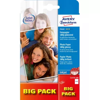 Papier fotograficzny Avery Classic Inkjet 10x15cm 180g