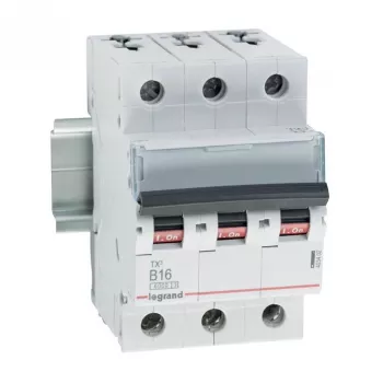 Legrand TX3 wyłącznik nadprądowy Miniaturowy wyłącznik nadprądowy Typ B 3