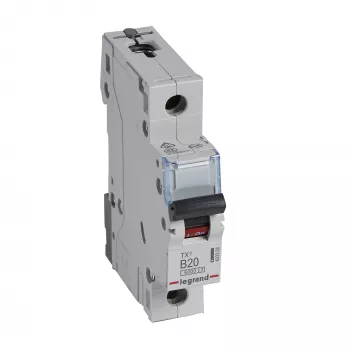 Legrand TX3 wyłącznik nadprądowy Miniaturowy wyłącznik nadprądowy Typ B 1