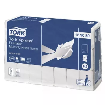Ręczniki papierowe Tork 129089 200 arkuszy Białe
