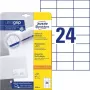 Samoprzylepna etykieta prostokątna AVERY 3474-10