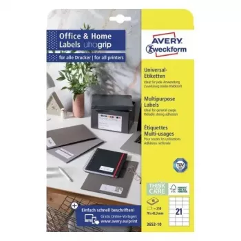 Etykieta samoprzylepna prostokątna AVERY 3652-10