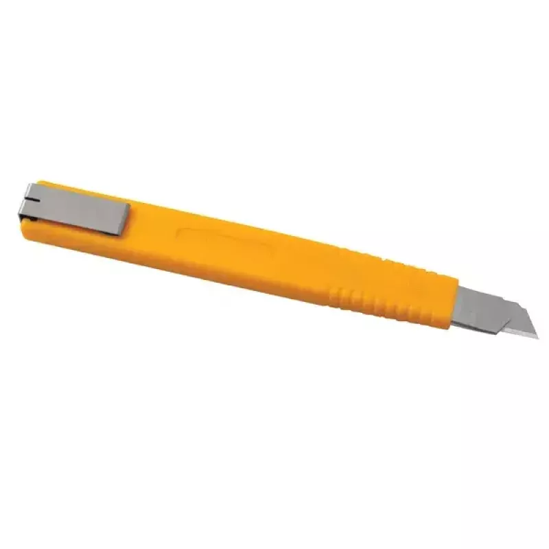 Nóż uniwersalny C.K Tools T0951 szaro-żółty, z ostrzem łamanym
