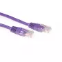Fioletowy kabel krosowy ACT 3 metry U/UTP CAT5E ze złączami RJ45