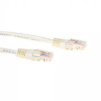 ACT Ivory 20 meter U/UTP CAT5E patch kabel with RJ45 connectors