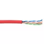 Patch kabel ACT CAT5E U/UTP Stranded czerwony 100 m