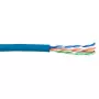 Kabel krosowy ACT CAT5E U/UTP linka niebieski 100m