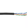 Kabel krosowy ACT CAT5E U/UTP linkowy czarny 100 m
