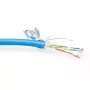 Kabel krosowy ACT CAT5E F/UTP LSZH skrętka niebieski 100 m