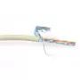 Kabel krosowy ACT CAT5E F/UTP LSZH linka Ivory 100m