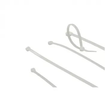 ACT Opaski kablowe przezroczyste, długość 150 mm, szerokość 3,6 mm (CT1030)