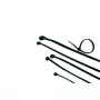 ACT Opaski kablowe - czarne, długość 150 mm, szerokość 3,6 mm, Opaska zaciskowa wielokrotnego użytku, Nylon, Czarny, -40 - 85 °C, 150 mm, 3,6 mm