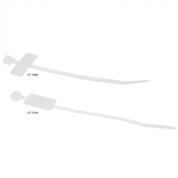 Opaski kablowe ACT - do oznaczników kabli, długość 200 mm, szerokość 2,5 mm