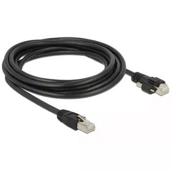 Kabel sieciowy DeLOCK 85669 RJ-45 Cat6 3 m Czarny