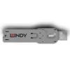 Lindy USB Type A Port Blocker Key, biały, Klucz do blokady portu, USB Type-A, Biały, Akrylonitryl-butadien-styren (ABS), 1 szt., Torebka polietylenowa