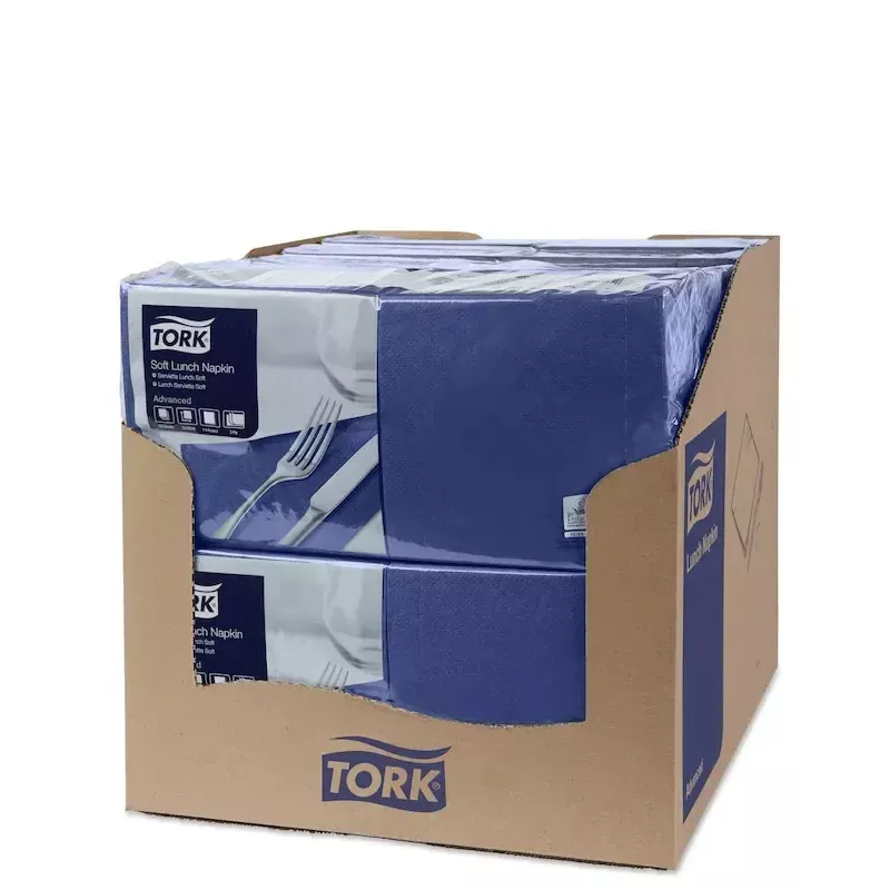 Serwetki papierowe Tork 477412 niebieskie 150 szt.