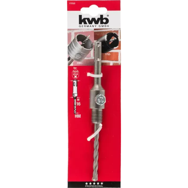 Wiertło KWB 175320 SDS Plus srebrne 1 szt.