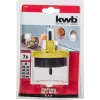 Zestaw otwornic KWB 599000 7 sztuk 6,3 cm do tworzyw sztucznych i drewna