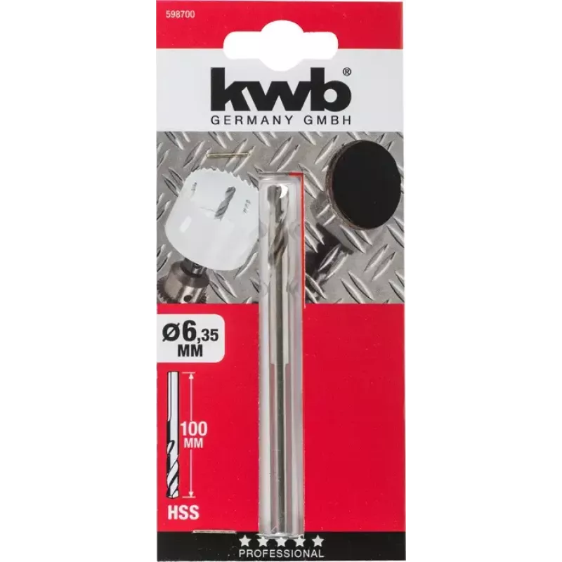 Wiertło pilotowe KWB 598700 obrót w prawo