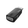 Hama 00200344 adapter kablowy złącza HDMI VGA czarny