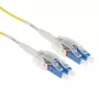 10-metrowy kabel światłowodowy jednomodowy 9/125 OS2 z przeplotem polaryzacji złącza LC