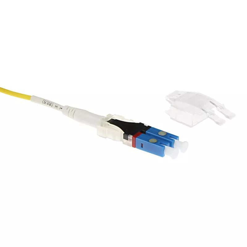 ACT 0,25 m kabel światłowodowy Singlemode 9/125 OS2 Polarity Twist ze złączami LC