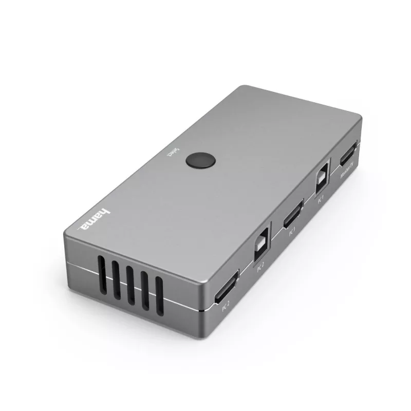 Przełącznik KVM Hama 00200135 USB HDMI 4K Ultra HD