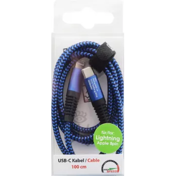 Kabel Lightning 2GO 797196 1 m Niebieski USB C