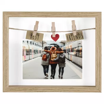Jednokrotna ramka na zdjęcia Hama Best Friends Oak MDF 1 szt.