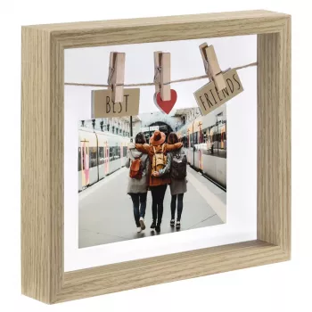 Jednokrotna ramka na zdjęcia Hama Best Friends Oak MDF 1 szt.