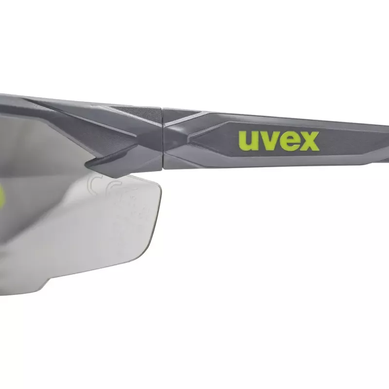 Okulary ochronne Uvex suXXeed szaro-żółte soczewki z poliwęglanu 1,9 mm
