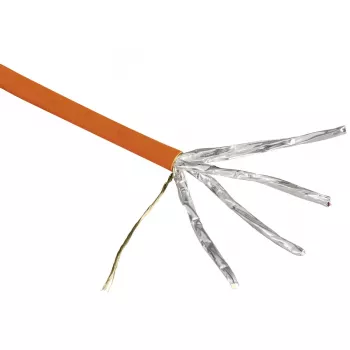Hama 00020099 kabel sieciowy pomarańczowy 50 m Cat7