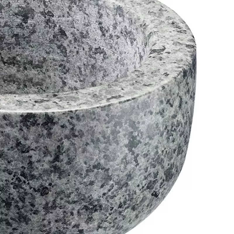 Moździerz z tłuczkiem Westmark Granit Szary — Granit, Ø 13 cm, 131×131 mm