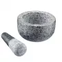 Moździerz z tłuczkiem Westmark Granit Szary — Granit, Ø 13 cm, 131×131 mm