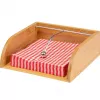 Serwetnik Westmark Tapas + Friends Wood, bambus i stal, 330×330 mm
