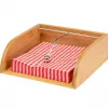 Serwetnik Westmark Tapas + Friends Wood, bambus i stal, 330×330 mm