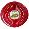 Sitko kuchenne Westmark 2424227R, z tworzywa sztucznego, okrągłe, średnica 25 cm, czerwone