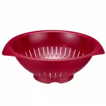 Sitko kuchenne Westmark 2424227R, z tworzywa sztucznego, okrągłe, średnica 25 cm, czerwone